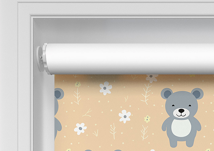Teddy Trails, Cream - Twist&Fit Roller Blind - Image 9